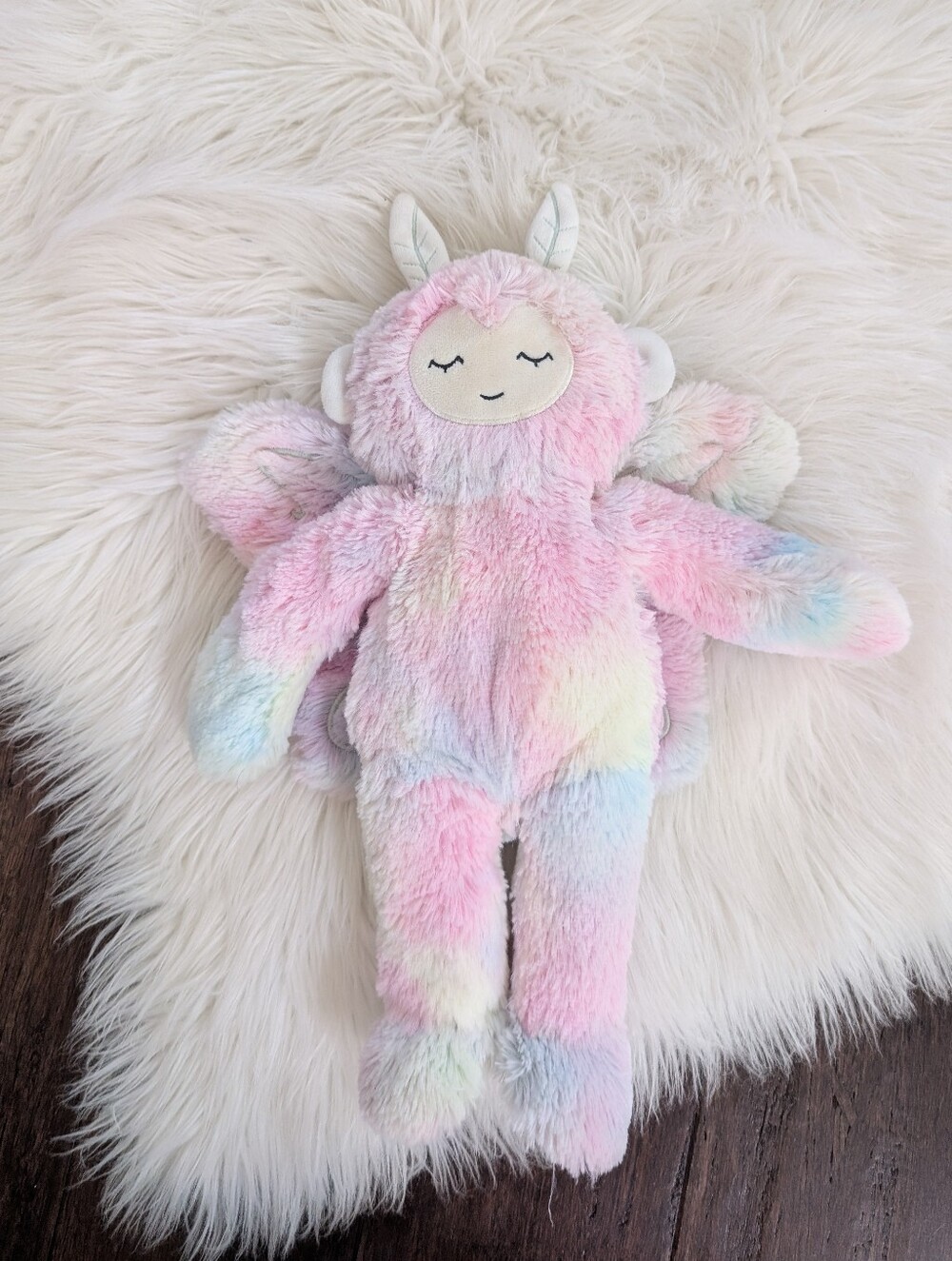 Slumberkins Rainbow Sprite Kin Pastel Sprite Fairy Plush Plushie